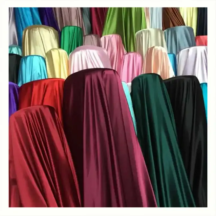 Chinese Factory Spandex Satin Fabric for Dubai Pajama