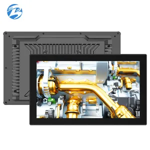 13.3 inch IPS1920*1080 HD LED capacitive pure flat touchscreen computer open frame lcd monitors for industrial