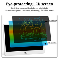 Tablette d'Écriture LCD Bloc-Notes Numérique en Gros de 13/16/20 Pouces, Ardoise Magique Jouets de Dessin avec Emballage Boîte Bloc-Notes pour Enfants