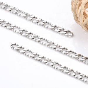 سلسلة كوبية من التيتانيوم والفولاذ Nk قلادة هيب هوب للرجال قلادة من المعدن سلسلة Nk مسطحة - Product Image 5