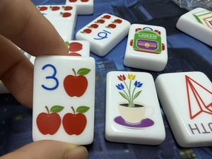 Juego de Mahjong Americano de Acrílico con Temática de Maestros, Fotos Reales de Fábrica, Listo para Envío Inmediato, Sin Reseñas Aún - Product Image 6