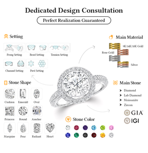 CHANG LAI 3ct cincin tunangan pernikahan tunangan, cincin Lab berlian zamrud Cemerlang <span class=keywords><strong>Platinum</strong></span> emas putih untuk wanita - Product Image 6