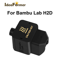 Penutup silikon kepala cetak H2D untuk Bambu Lab penutup pelindung tahan suhu tinggi hanya untuk tuoshhu H2D Printer 3d
