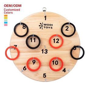 Initiation Children Early Education Parent-child Throwing Competition Wooden Wall <b>Ring</b> Cheap Toys for Kids Toddler Boys & Girls - Product Image 1