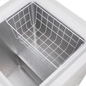 Cesta de refrigerador personalizada comercial Congelador Cesta de almacenamiento de alambre recubierto de <span class=keywords><strong>PE</strong></span> - Product Image 3