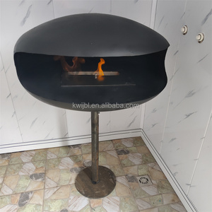 Brûleurs de poêle à bioéthanol en acier autoportants pour chauffage intérieur moderne de salon - Product Image 2