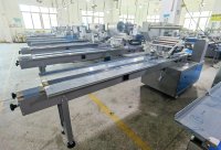 Máquina Automática de Envasado con Film Superior y Bandeja para Dumplings Congelados, Tangyuan, Wontons, Albóndigas, Mariscos y Otros Alimentos Congelados