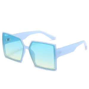 EUGENIA Moda UV400 Logotipo personalizado Cuadrado <span class=keywords><strong>Marco</strong></span> grande Tonos negros Gafas de Sol de marca de lujo Gafas de Sol de gran tamaño <span class=keywords><strong>River</strong></span> 2024 - Product Image 4
