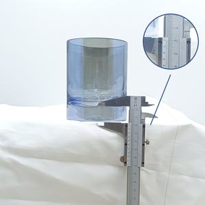 Pot à <span class=keywords><strong>bougie</strong></span> en verre FENGJUN, surface irisée, pour décoration de Noël, résistant à la chaleur, emballage de <span class=keywords><strong>bougie</strong></span> écologique - Product Image 4