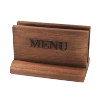 Logo personnalisé de toutes sortes de porte-affiche A4 A5 magnétique en plastique acrylique support de Menu de restaurant support acrylique