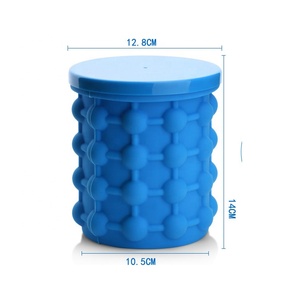 Xô Làm Đá Viên Bia Rượu Vang Mini Màu Xanh Dương Bán Chạy - Product Image 3