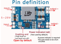 Modul Catu Daya Pengurangan dan Stabilisasi Tegangan DC-DC Mini560 Output 3.3V 5V 9V 12V