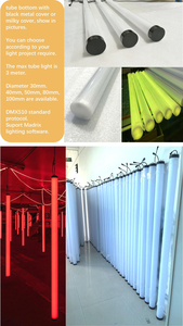 360 độ dọc ống dẫn treo đèn <span class=keywords><strong>DMX</strong></span> màu thay đổi huỳnh quang dẫn treo ống ánh sáng sân khấu - Product Image 5