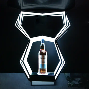 LED şarap sunum 3 şişe şarj edilebilir Ace Spade Glorifier kutusu şişe taşıyıcı kılıf KTV gece kulübü parti için - Product Image 6