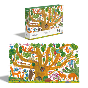 Mideer MD3180 Artist Gift Box Puzzle - The Tree of Life 84P puzzles educated for kid