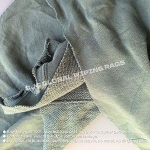 Trapos de limpieza de algodón TshiCotton para uso industrial, de vellón de color, tipo sudadera, para limpieza de agua, 100% algodón, 25kg 10kg - Product Image 4