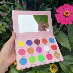 مستحضرات التجميل عالية الصباغ طويلة الأمد نباتي خاص 180 لون ماتي عينيه لوحة - Product Image 2