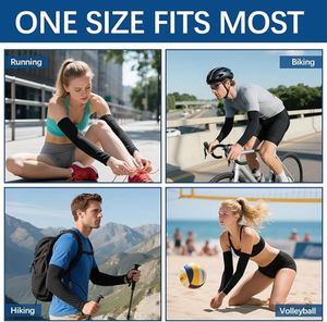 Mangas Deportivas de Enfriamiento Personalizadas para Hombre y Mujer, Protección Solar UV para Correr, Ciclismo, Golf, Actividades al Aire Libre - Product Image 5