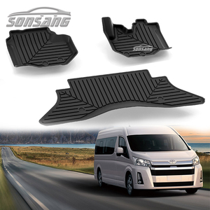 Alfombrilla de Piso para Auto con Volante a la Derecha, Impermeable, de Fábrica, 5D TPE, para Toyota Hiace RHD, Alfombra de Piso Impermeable - Product Image 1