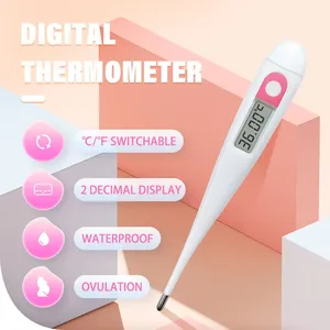 <span class=keywords><strong>Test</strong></span> d'ovulation pour femmes, thermomètre numérique basal <span class=keywords><strong>de</strong></span> <span class=keywords><strong>grossesse</strong></span> avec une précision <span class=keywords><strong>de</strong></span> 0,01°C, doté <span class=keywords><strong>de</strong></span> haute précision clinique - Product Image 4