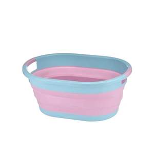 Panier à linge portable pliable en plastique étanche de 36 L pour le bain et les soins des animaux – Visibilité optimale sur les moteurs de recherche - Product Image 3