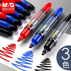 Chen Guang Stationery Double-ended <b>Marker</b> Mg2110 <b>Permanent</b> Ink 5.0mm 2.0mm Logistics <b>Marker</b> - Product Image 3