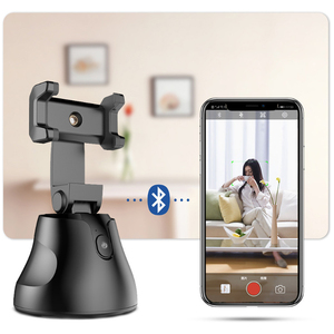 360 réglable rotatif caméra intelligente AI vidéo Photo suivi automatique dent bleue <span class=keywords><strong>Selfie</strong></span> sans fil Mobile Tik Tok support de téléphone - Product Image 4