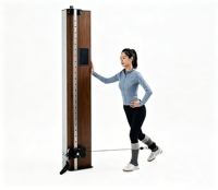 TBFIT Appareil de Musculation Numérique Intelligent Mural pour la Maison, Machine à Câbles à Double Moteur, Résistance 100 kg, Équipement de Fitness