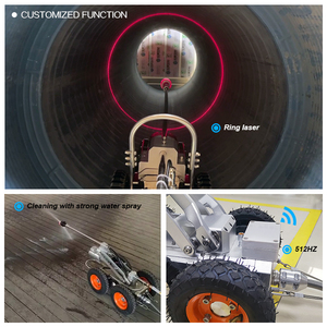 หุ่นยนต์ PTZ ใช้ตรว<span class=keywords><strong>จ</strong></span>สอบท่อท่อระบายน้ำ GT108ยกไฟฟ้า - Product Image 5