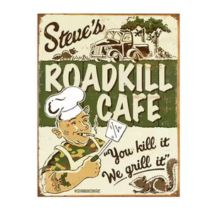 ป้ายโลหะตกแต่งลายนูนสำหรับรถจักรยานยนต์ ป้ายโลหะวินเทจสำหรับตกแต่งโรงรถ ป้ายทะเบียนโลหะขายส่ง - Product Image 1