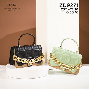 プロ卸売中国工場製造女性のかわいいショルダーハンドバッグZD9271モデルファッションPU枕オープンビジネス - Product Image 6