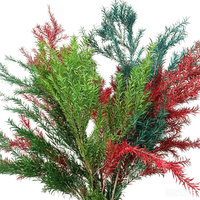 Pigne de cyprès éternelle séchée à l'air, branche de pignon de pin pour la fête des Mères, matériau DIY, longue durée de vie 3-5 ans