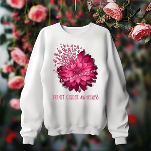 DTF Transfer panas kesadaran kanker payudara bulan pita kanker merah muda - Product Image 5