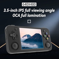 RG35XX H El Tipi Oyun Konsolu Wi-Fi Çift Joystick Linux Açık Kaynak Retro Video Oynatıcı TV Çıkışını Destekler