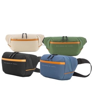 Kingsons Chest Bag Horizontal <b>Square</b> Zipper Waterproof Men's Casual Sports Travel Bag For Everyday Use - Product Image 4