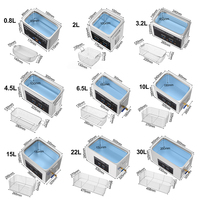 Pulitore Ultrasuoni Industriale Grande 10L 30L per Strumenti, Parti, Apparecchi Dentali, Occhiali e Motori
