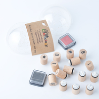 17pcs mini tampons en caoutchouc artisanaux boule de noël mignons pour la fabrication de cartes artisanales