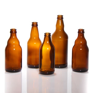Fourniture directe d'usine 275ml 330ml thé au lait en verre d'ours <span class=keywords><strong>blanc</strong></span> <span class=keywords><strong>belge</strong></span> brun et bouchon de couronne de bouteille de bière fraîche pour la vente en gros - Product Image 6