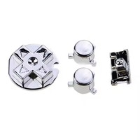 Jeu de boutons de remplacement en galvanoplastie multicolores pour Gameboy Pocket pour les boutons de la console de jeu GBP