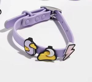 Juego de Correa y Collar para Perros y Gatos 2025, Diseño Moderno, Logotipo Personalizado, Lujo, PVC Impermeable, Porta Bolsas para Excrementos - Product Image 1