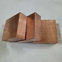 Prix compétitif Morceau de cuivre Personnaliser Taille 5-20mm Métal Cuivre Lingot Cu Bloc pour l'utilisation de l'industrie