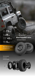 Auto RC MN99S V2 1:12, Auto a Control Remoto 2.4G, Todoterreno 4WD, Vehículo <span class=keywords><strong>de</strong></span> Alta Velocidad para Derrapes, Juguetes para Adultos y Niños - Product Image 6