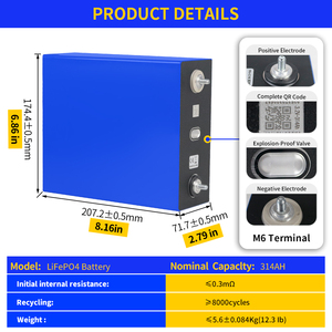 EU 주식 프리즘 3.2V 280Ah 320Ah 340Ah 리튬 철 인산염 전지 LiFePO4 LFP OEM RV 보트 선박 골프 카트 높은 배터리 - Product Image 3