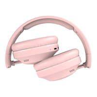 Casque sans fil à faible latence avec suppression du bruit, casque Bluetooth supra-auriculaire ANC