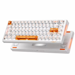 Clavier de jeu magnétique AULA F68 RX, 68 touches, interrupteurs à effet Hall, déclenchement rapide, RVB réglable, clavier sans fil tri-mode pour FPS - Product Image 1