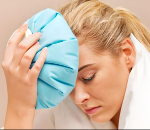 Cening Sac de glace réutilisable Cube chaud et froid pour les blessures médicales et sportives Petit soulagement de l'enflure des muscles frais - Product Image 2