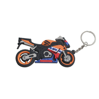 Porte-clés en caoutchouc souple avec logo personnalisé, style Jet Tag, promotionnel, personnage de dessin animé 3D personnalisé