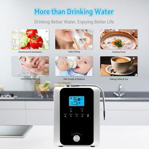 アルカリイオン水生成器 11枚のプラチナコーティングチタンプレート 純度99.99% <span class=keywords><strong>pH</strong></span> 2.8-11 ORP 800mV CE認証 AC - Product Image 3