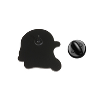 Badge en émail avec personnage d'amphibien de dessin animé pour sac, chapeau, vêtement et ornement de style personnel