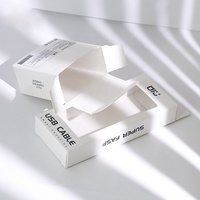 Boîte en carton rigide écologique et recyclable pour appareils photo et électronique intelligente avec impression couleur personnalisée et revêtement UV